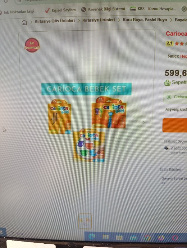 Carioca Bebek Boyama Seti 3'lü