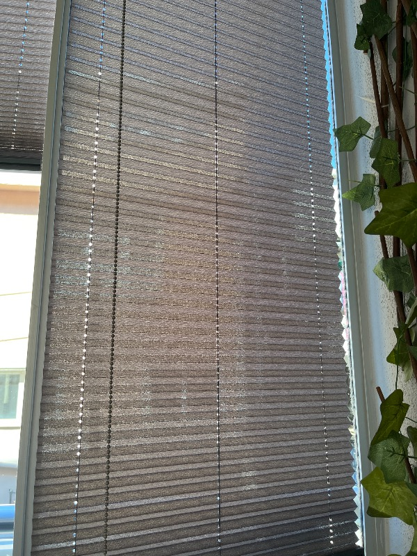 Plised Home Katlanabilir Cam Balkon Plise Perde Antrasit