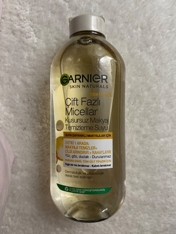 Garnier Micellar Kusursuz Makyaj Temizleme Suyu 400ML