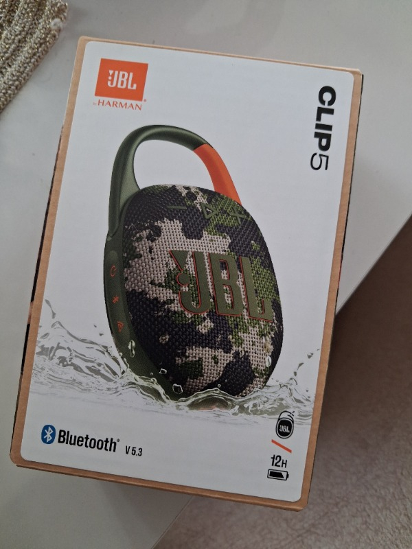 JBL Clip5, Bluetooth Hoparlör, IP67, Squad