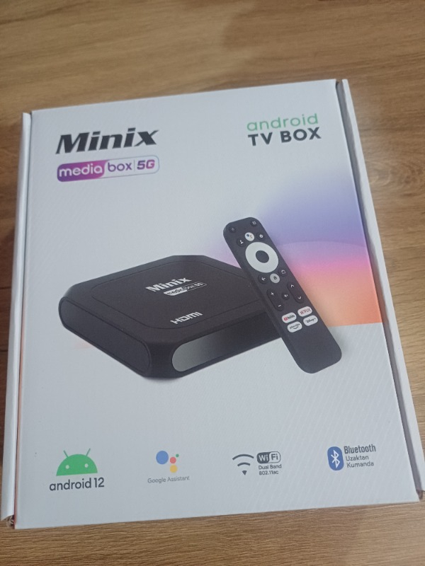 Next Minix Media Box 5g Android Tv Box 32 GB Hafıza, 2 GB Ram Bluetooth