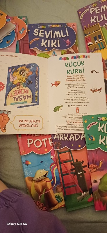 Mini Masallar Seti 1 (10 Kitap) - Müjgan Şeyhi