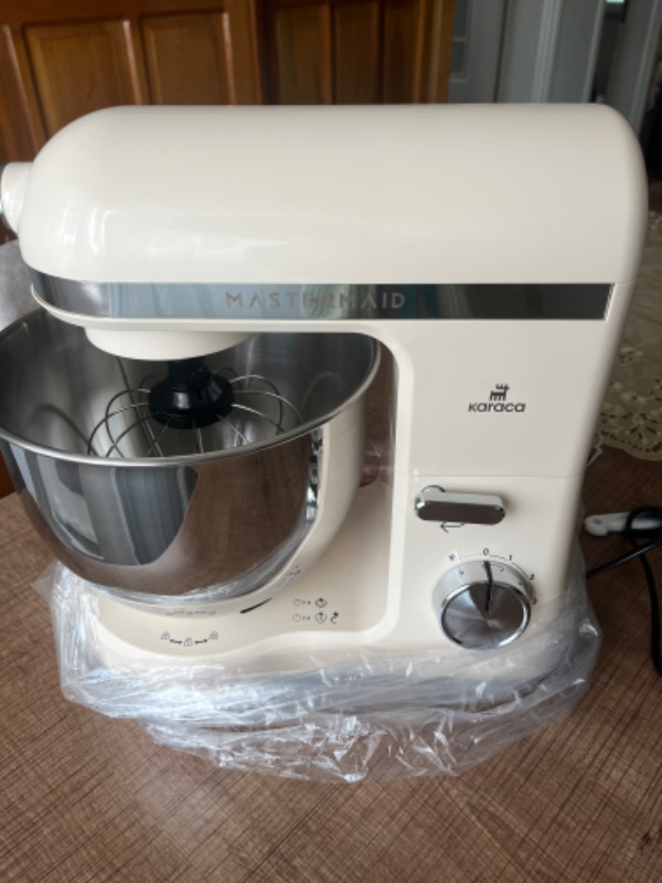 Karaca Mastermaid Chef Stand Mikser Soft Cream 1500W 5 Lt