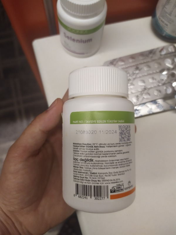 Voonka Vitamin C 500 mg 62 Çiğneme Tableti