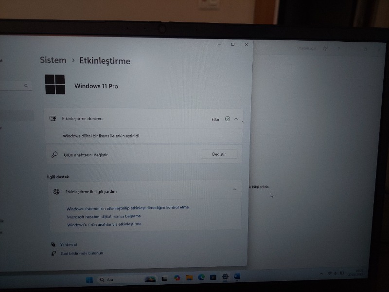 Windows 11 & Office 2024 Pro Plus USB Kurulum + Orijinal Hediyeli Lisans - 2025 Key ve Format Flash Bellek