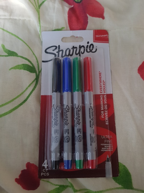 Sharpie Ultra Fine 4'lü Standard Renkler