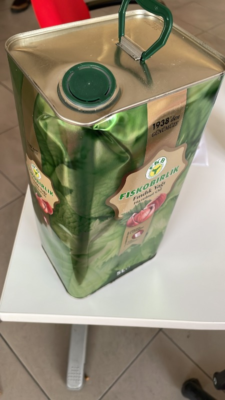 Fiskobirlik  Fındık Yağı - 5 Litre