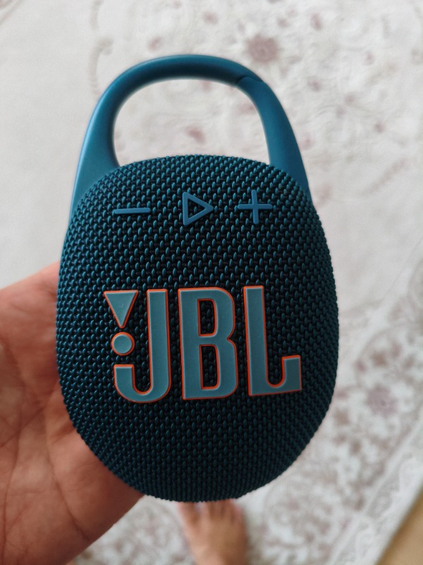 JBL Clip5, Bluetooth Hoparlör, IP67, Mavi