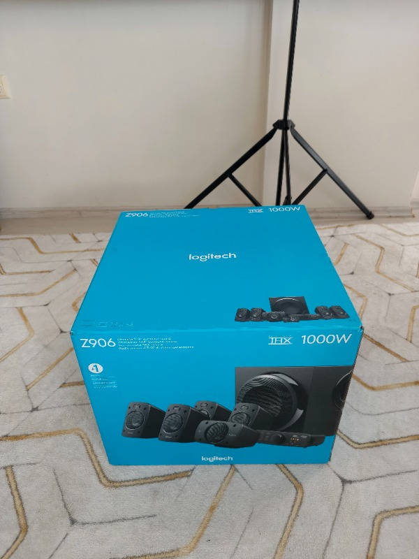 Logitech Z906 500 Watt 5.1 Surround Ses Hoparlör - Siyah