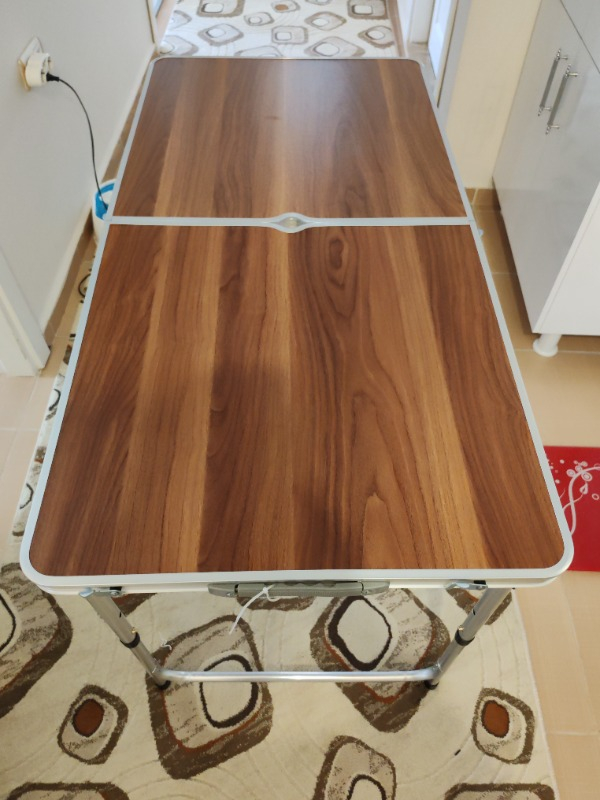Uniqamp ® Quatro™ Çanta Tipi 4 Tabureli Katlanır Kamp Masa Seti