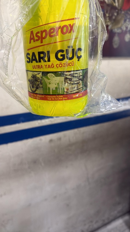 Asperox Sarı Güç Ultra Yağ Çözücü 1 Lt Sprey