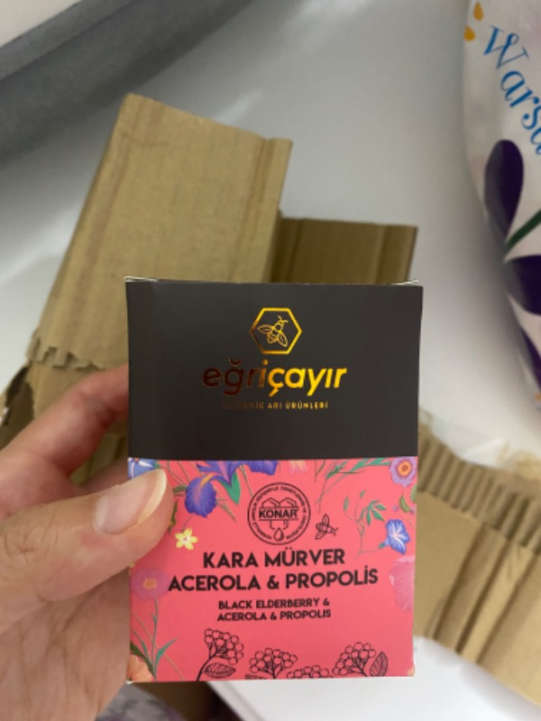 Eğriçayır Kara Mürver + Acerola + Propolis + Ham Bal 225G