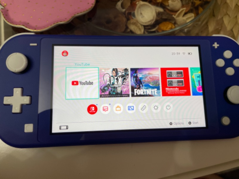 Nintendo Switch Lite Konsol Mavi