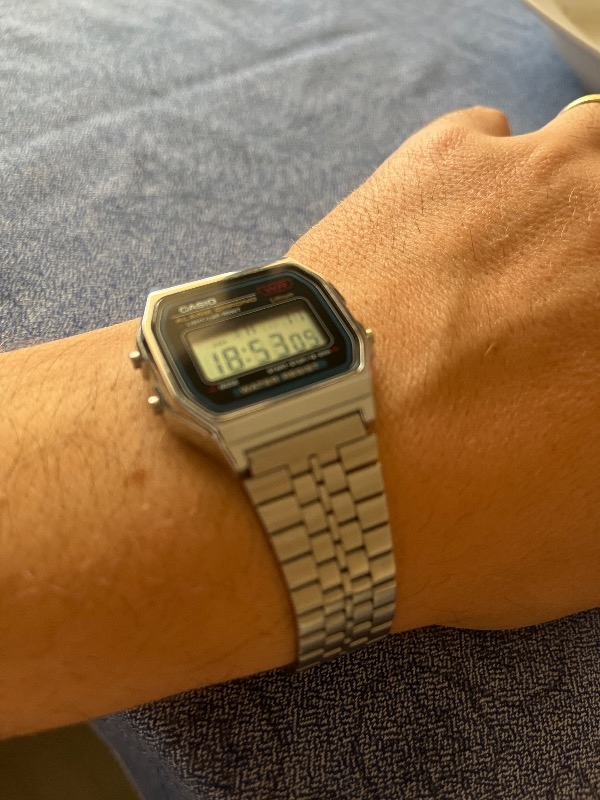 Casio A159W-N1DF Erkek Kol Saati