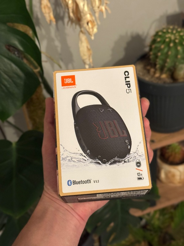JBL Clip5, Bluetooth Hoparlör, IP67, Siyah