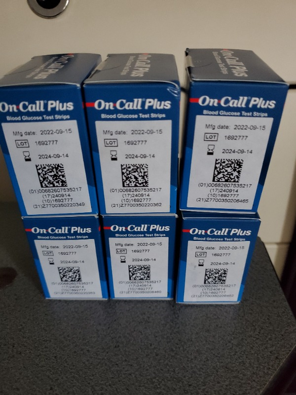 On Call Plus Oncallplus Kan Şekeri Ölçüm Stribi X6KUTU (300ÖLÇÜM)