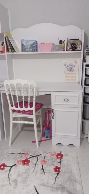 Baby Darling %100 Mdf Lisa Çalışma Masası Beyaz