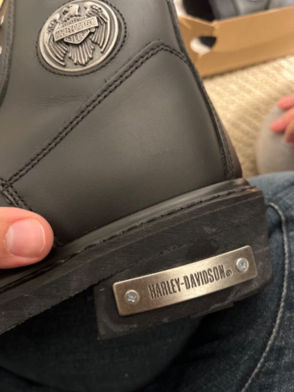 Harley Davidson JIM - 025M0128 Siyah Bot