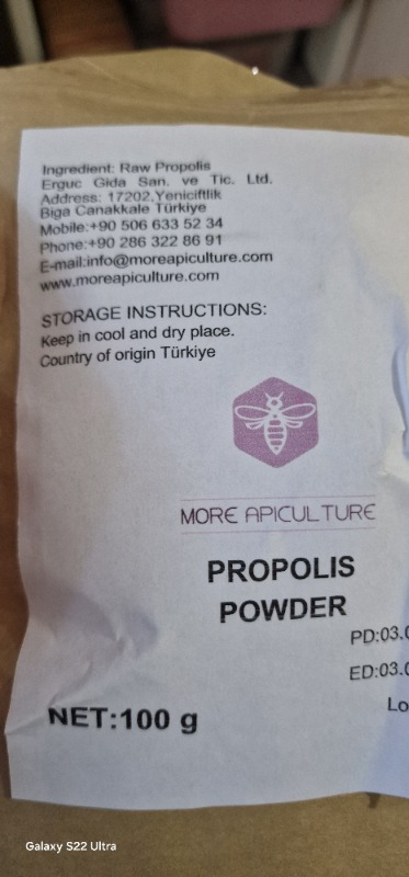 Moreapiculture 100 gr Ham Propolis