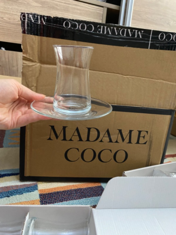 Madame Coco Gemma 12-Li Çay Bardağı Seti