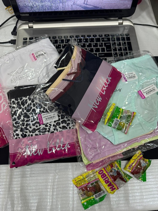 New Lilla 1101 Bikini Kadın T. Dantelli Külot Paketi