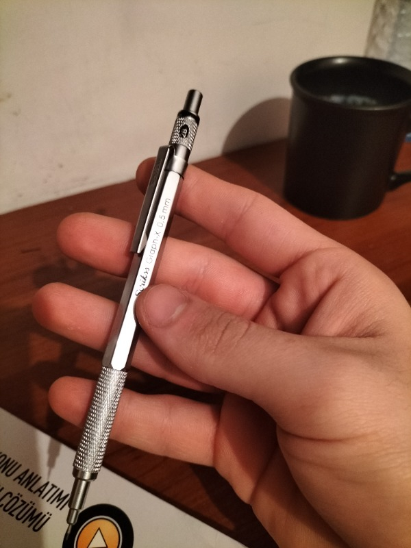 Scrikss Graph-x Metal 0.5 mm Versatil Kalem Silgi Uç Seti Saten