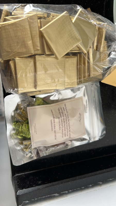 Melodi Çikolata Altın Sargılı Madlen Sütlü Çikolata- 500 gr