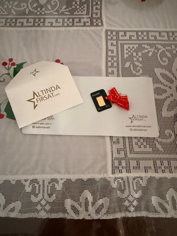 Nadir Gold 24 Ayar Külçe Gram Altın 1 Gr.