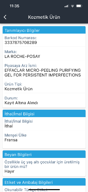 La Roche Posay Effaclar Micro-Peeling Jel 400 ml K6300