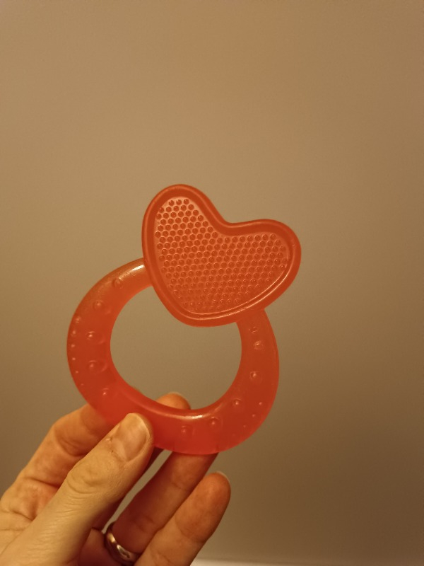Wee Baby Yumuşak Silikon Diş Kaşıyıcı Pembe