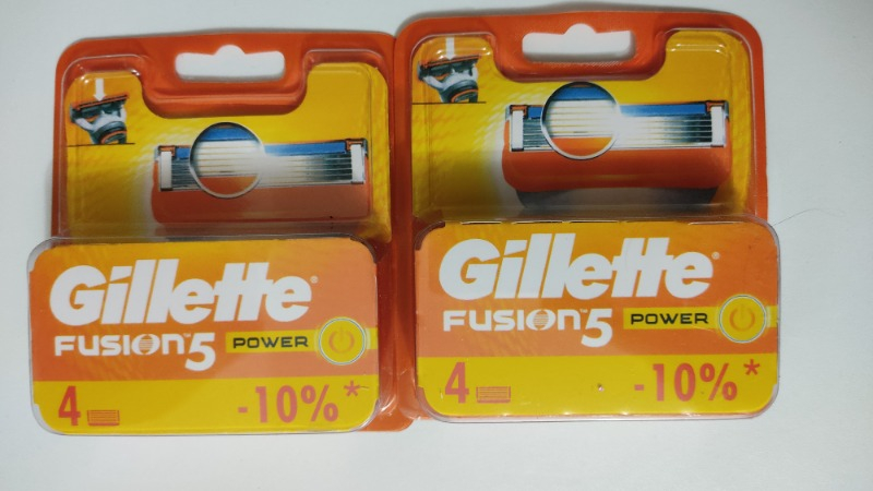 Gillette Fusion 5 Power 8'li Yedek Tıraş Bıçağı Karton Paket