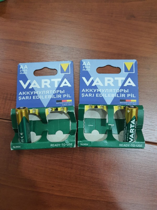 VARTA 2100mAh AA Şarj Edilebilir 4'lü Pil