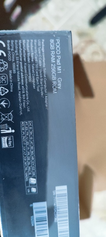 Poco Pad M1 8GB 256GB 12.1" Mavi