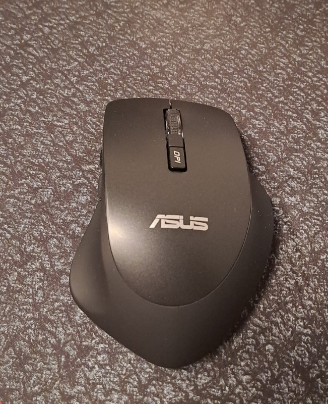 Asus WT425 Kablosuz Optik Sessiz Tıklama Özellikli Siyah Mouse
