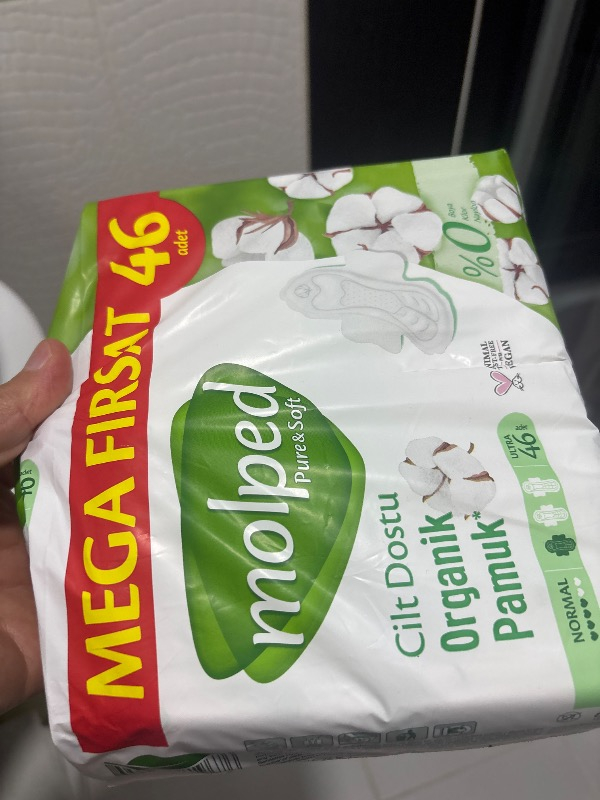 Molped Pure&Soft Normal Süper Mega Paket 138 Adet