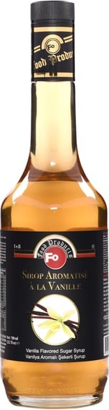 FO Vanilya Aromalı Şurup 700 ml - Şekerli