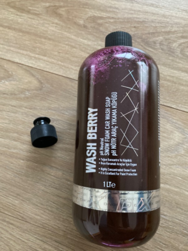 Divortex Dvx Wash Berry Ph Nötr Oto Şampuanı 1 Lt.