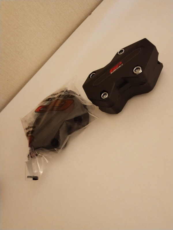 GP Kompozit Universal 8 CM Motor Koruma Demiri Plastiği Siyah