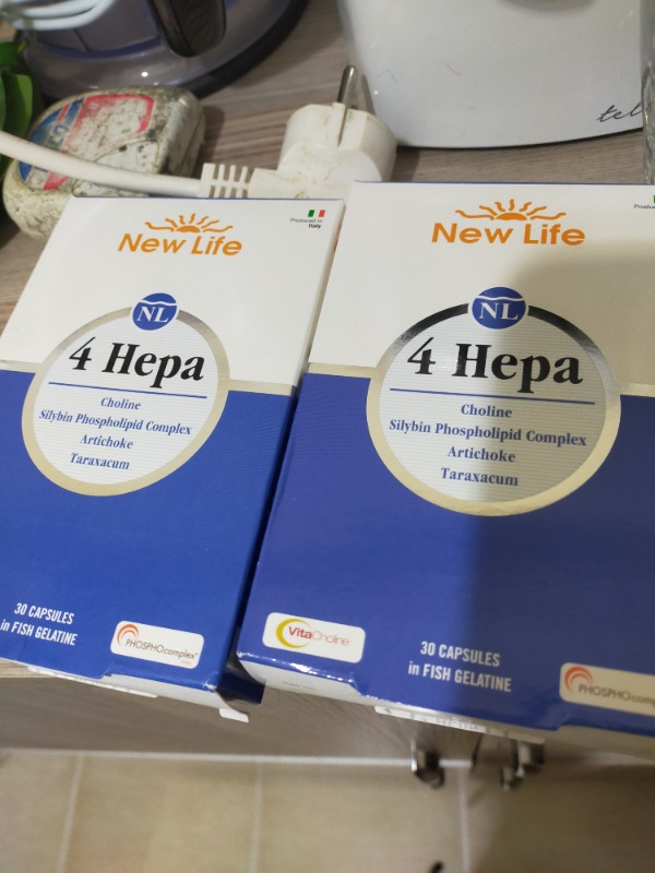 New Life 4 Hepa 30 Yumuşak Kapsül 2 Kutu