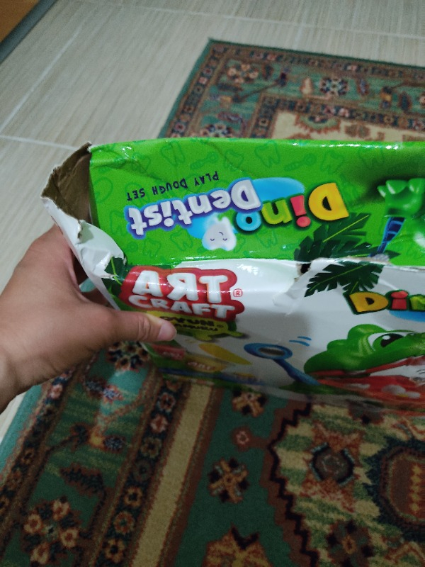 Art Craft Dino Dişçi Hamur Set