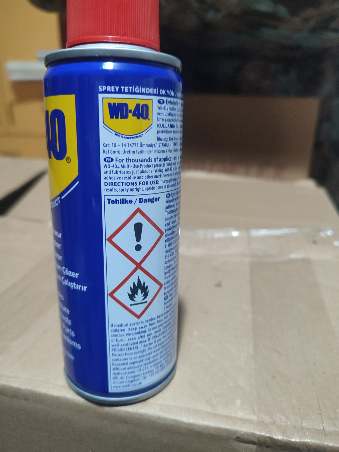 Henkel WD-40 Pas Sökücü ve Genel Yağlayıcı Sprey 200 ml