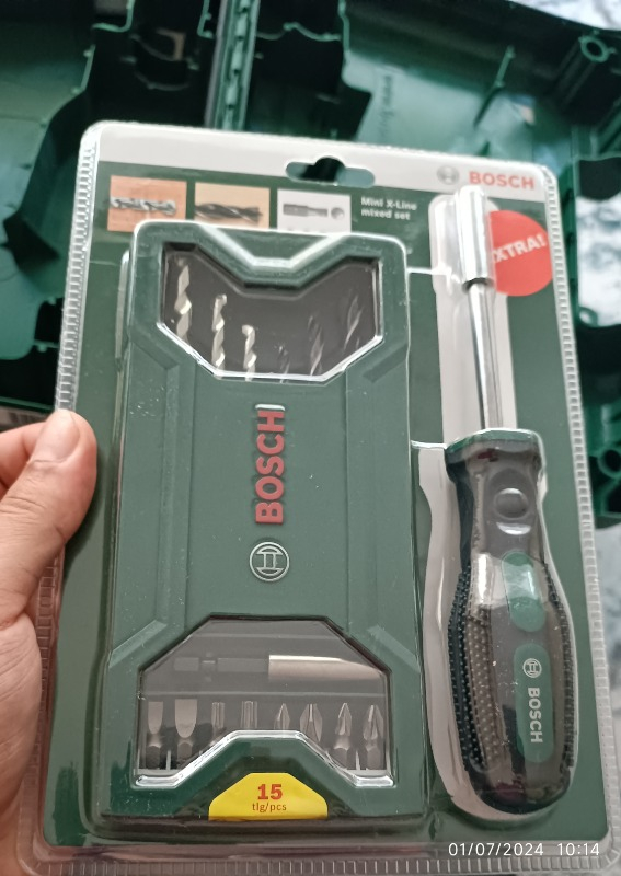 Bosch X-Line 15+1 Vidalama&matkap Ucu Seti