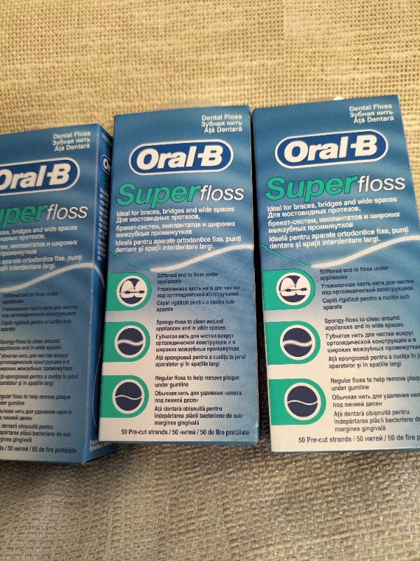 Oral-B Diş İpi Super Floss 50 Adet