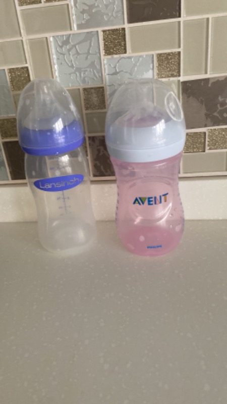 Philips Avent Natural PP Biberon 260 ml 1 ay+ Pembe SCF034/17