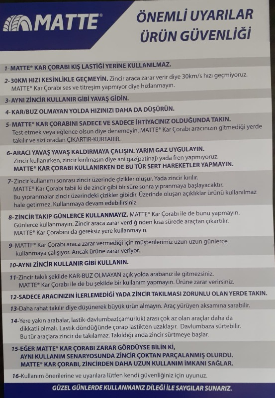 Matte Kar Çorabı - Superx Series