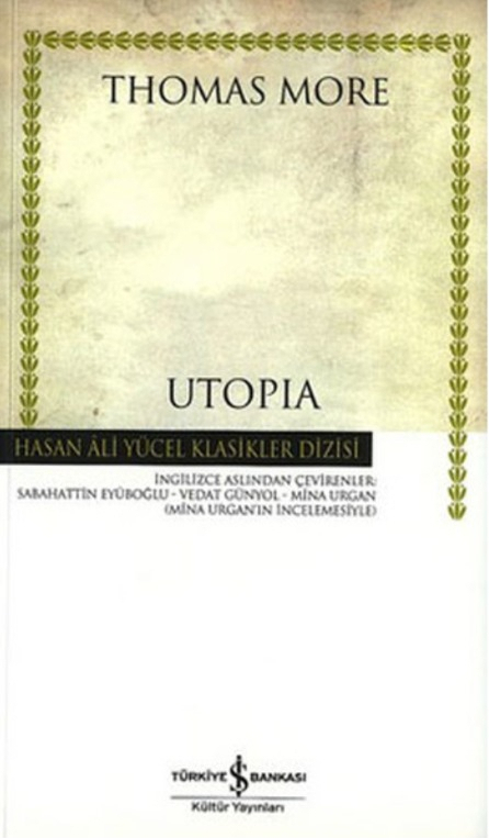 İş Bankası Kültür Yayınları Utopia (Ciltsiz) - Thomas More