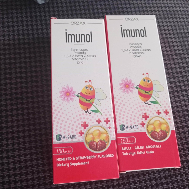Orzax Imunol Imunol Şurup 150 Ml 2 Kutu