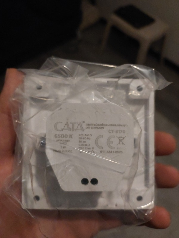 Cata Ct-5170 Sensörlü Ledli Koridor Armatür  Günışığı