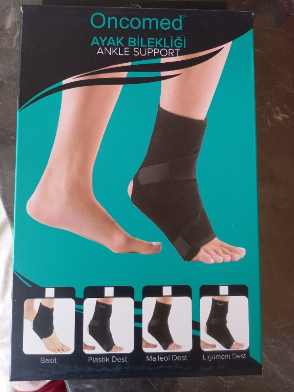 Roll Ayak Bilekliği Ligament Destekli Ayarlabilir Bedenli