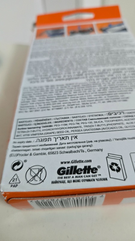 Gillette Fusion Start 2Up Makina